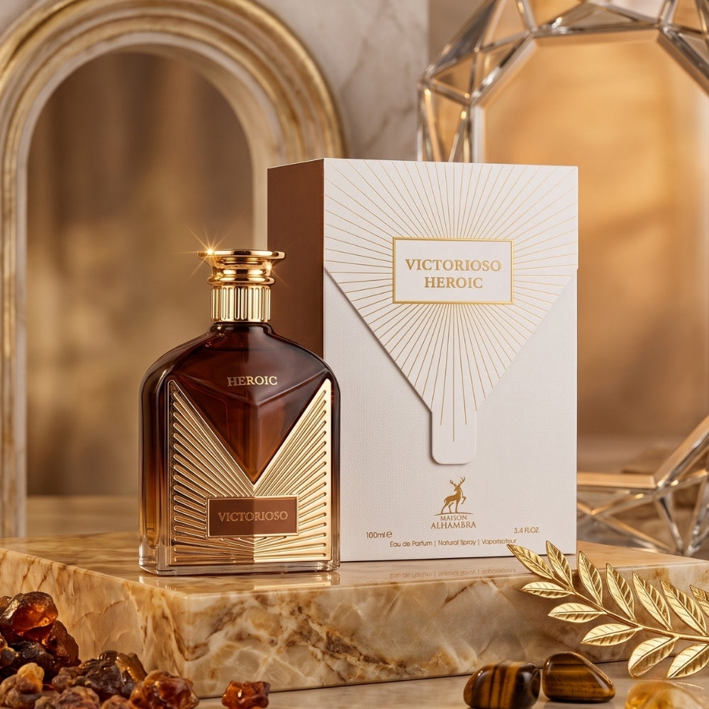 Maison Alhambra Victorioso Heroic Eau de Parfum 100ml perfume bottle for men